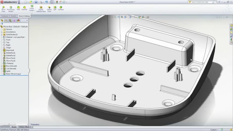 Demo Library - Solidworks Direct Part Editing