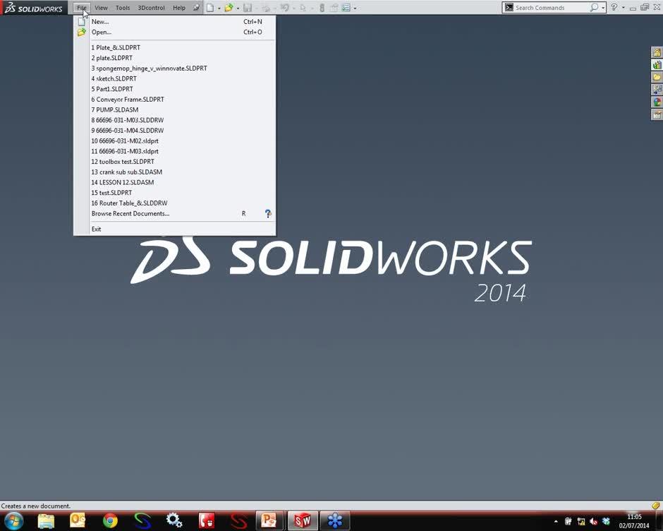 Lesson 1 - SOLIDWORKS Essentials Training