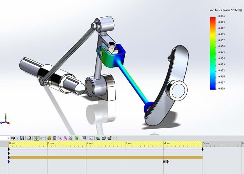 motion simulation and mechanism design with solidworks motion 2020 download