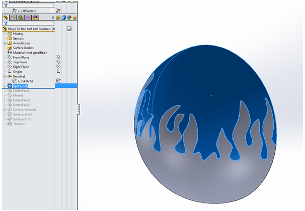 Tracing Patterns Onto 3d Surfaces