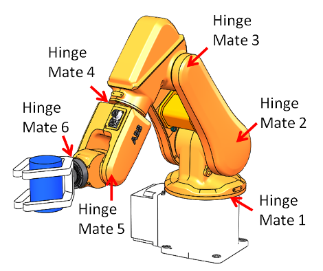 Robotics using SOLIDWORKS Motion