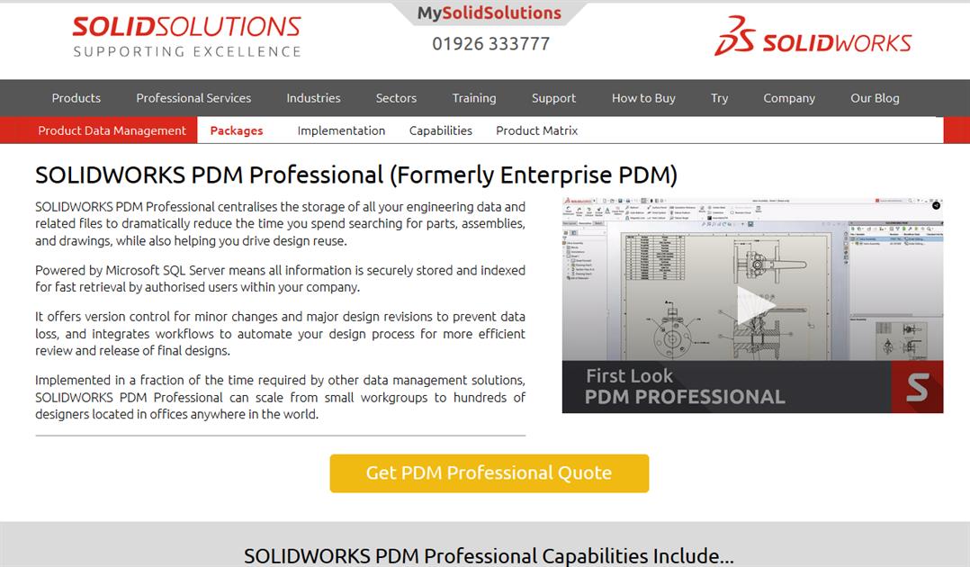 solidworks pdm professional download