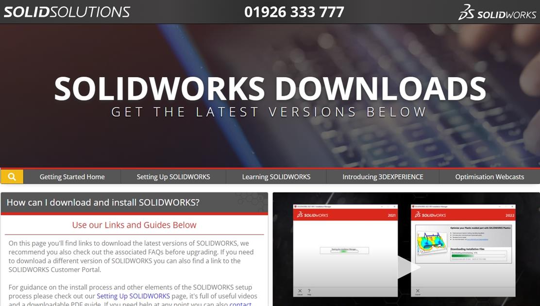 Download SOLIDWORKS | Solid Solutions