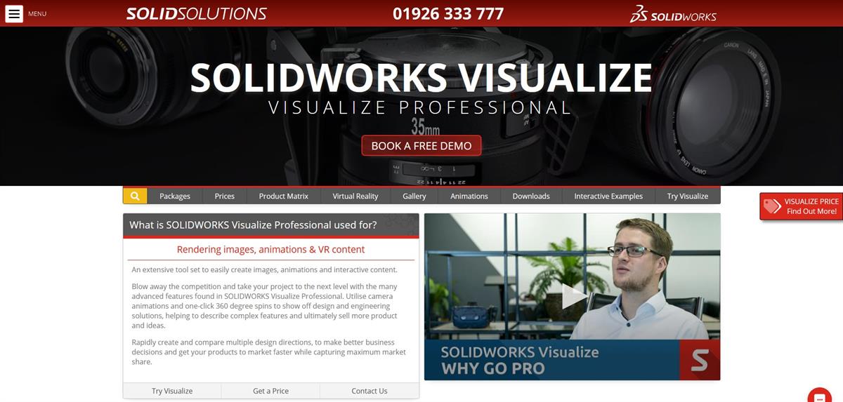 solidworks visualize professional price