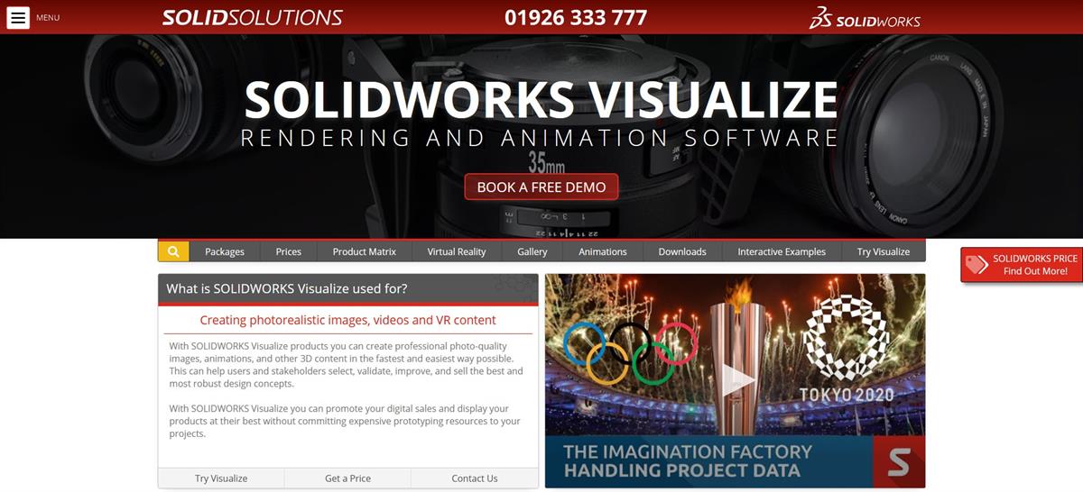 solidworks visualise