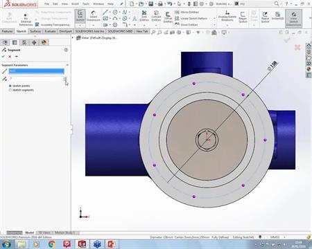 Creating Holes in SOLIDWORKS Assemblies